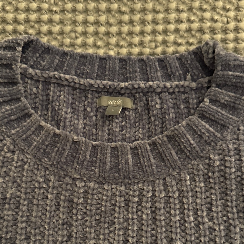 Aerie Chenille Knit Sweater - Picture 2 of 3